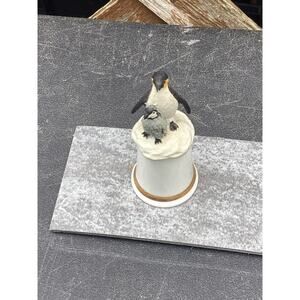 Sterling Classic Brooks & Bentley Gentle Majesty Penguin with Pup Figurine